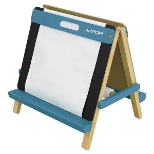 Kids 3-in-1 Tabletop Easel - Ocean Blue