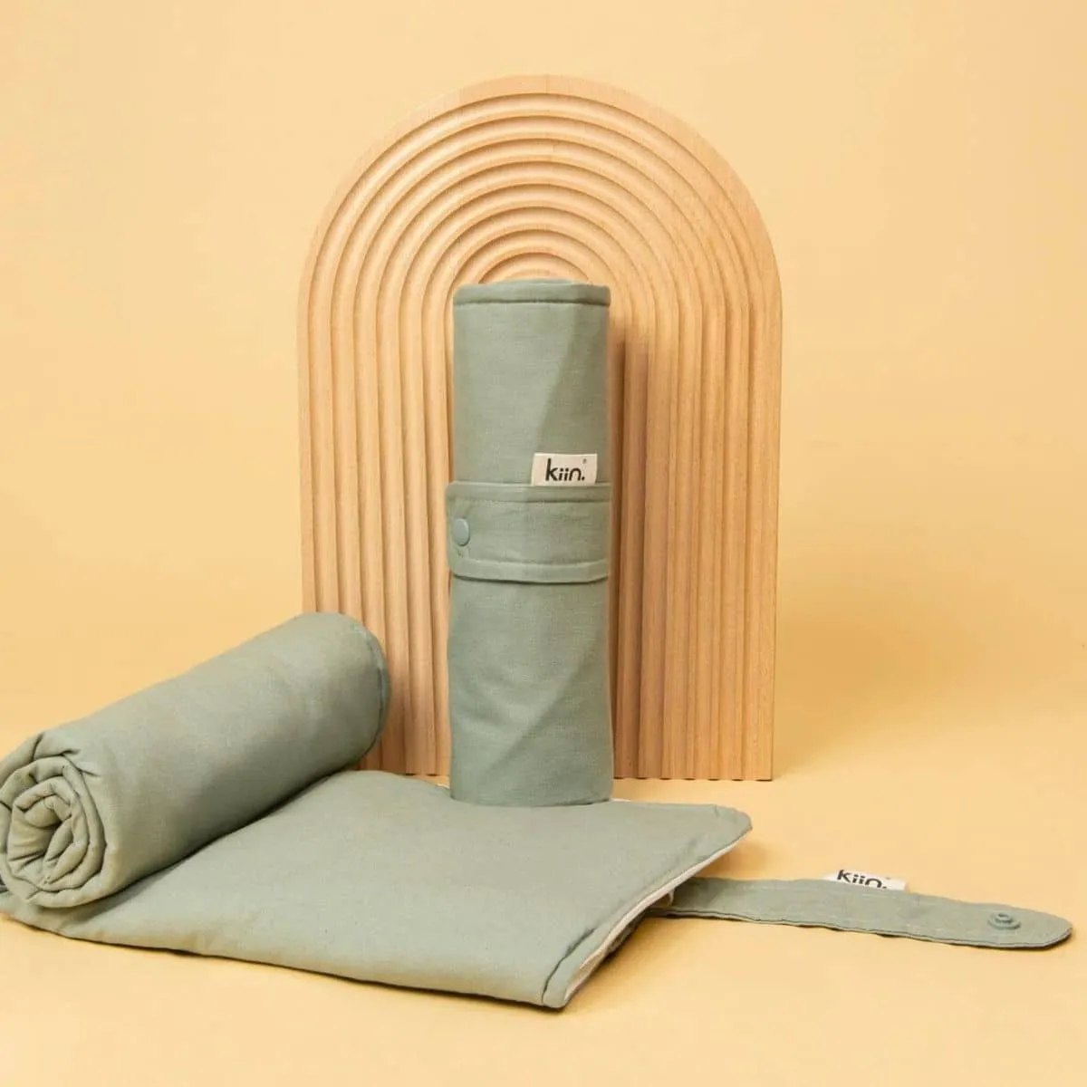 Kiin Baby Travel Change Mat - Eucalyptus