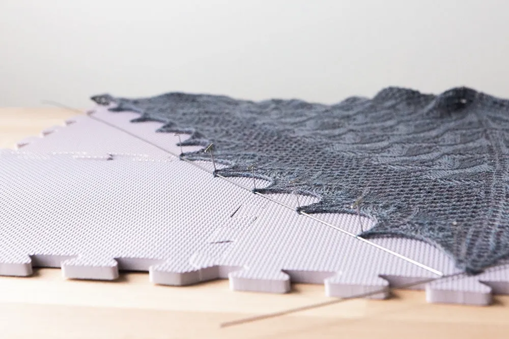 Knitting Blocking Mats - White