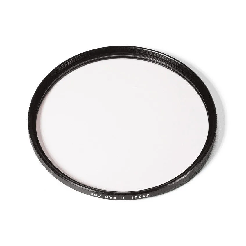 Leica UVA II Filter, E82, Black