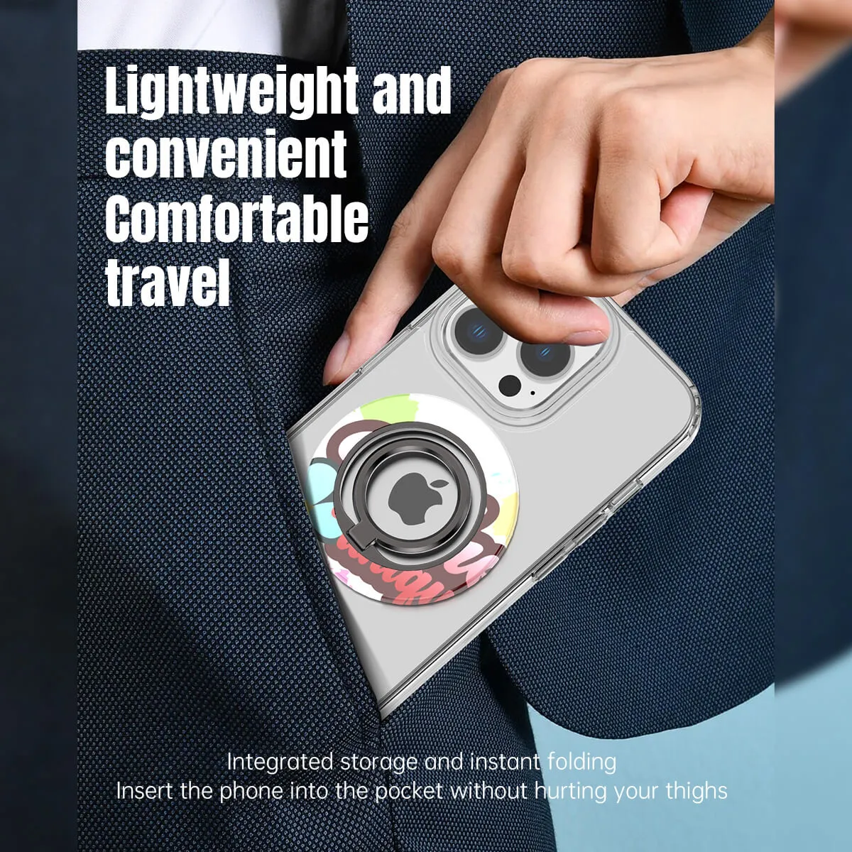Magnetic Ring Holder With Adjustable Stand