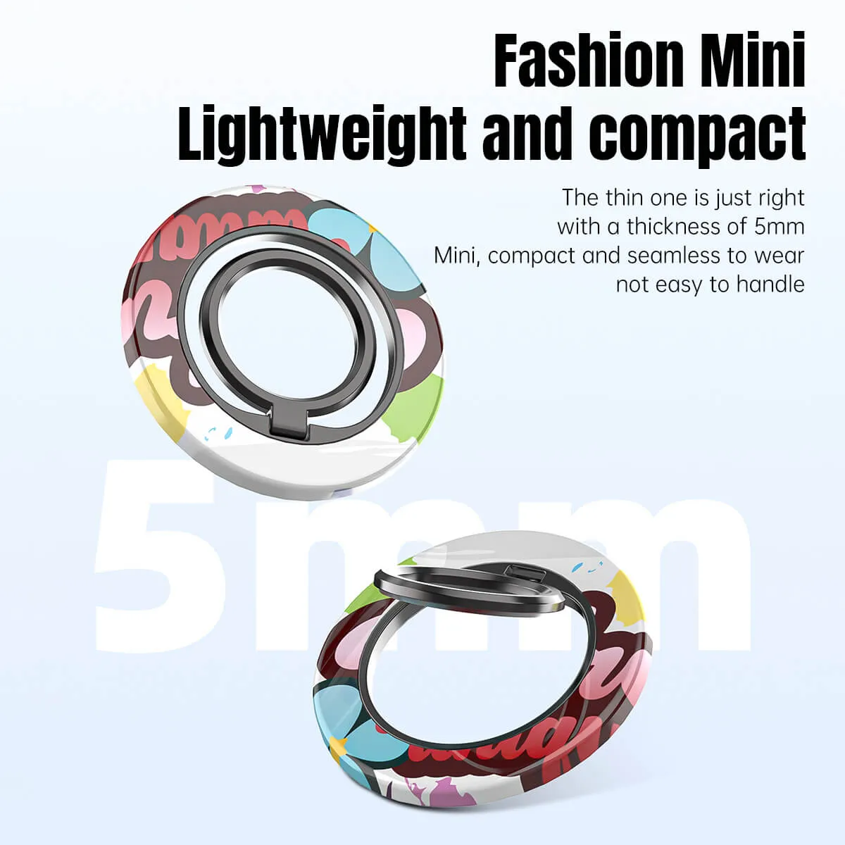 Magnetic Ring Holder With Adjustable Stand
