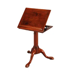 Mahogany Lectern with Tripod Base