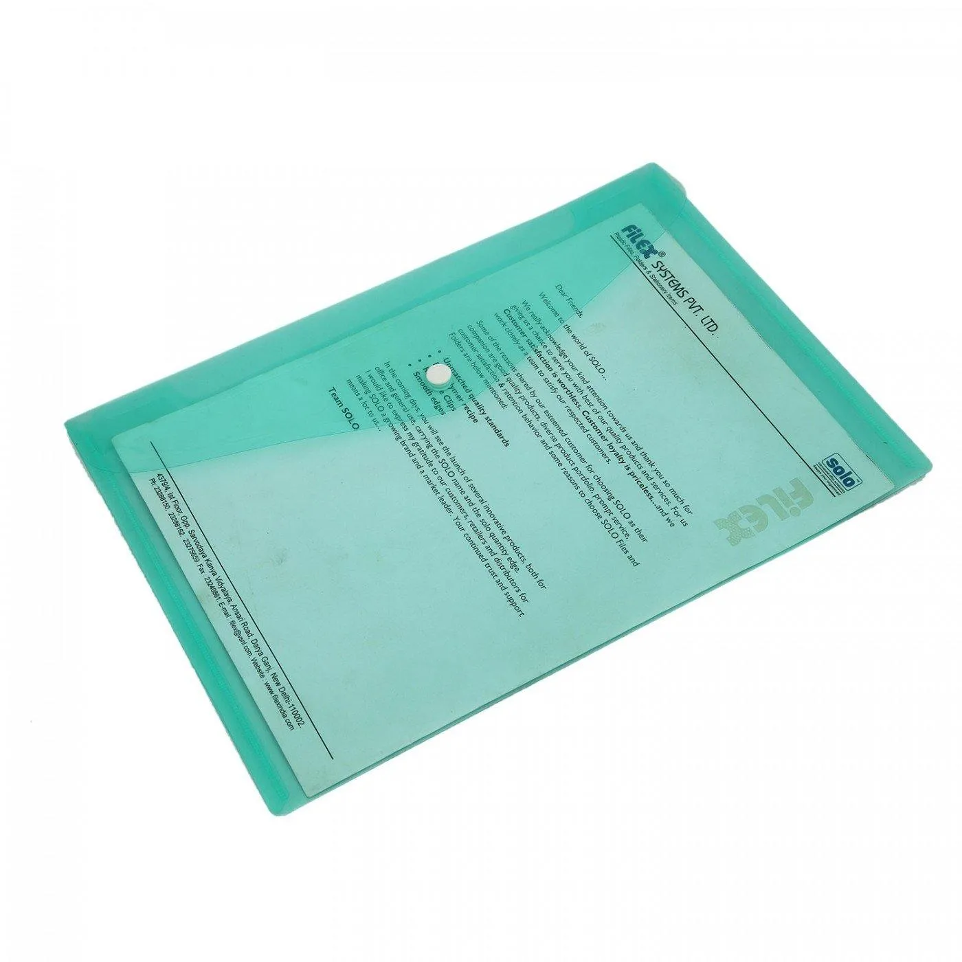 MC 102 MY CLEAR BAG BUTTON CLOSER A4