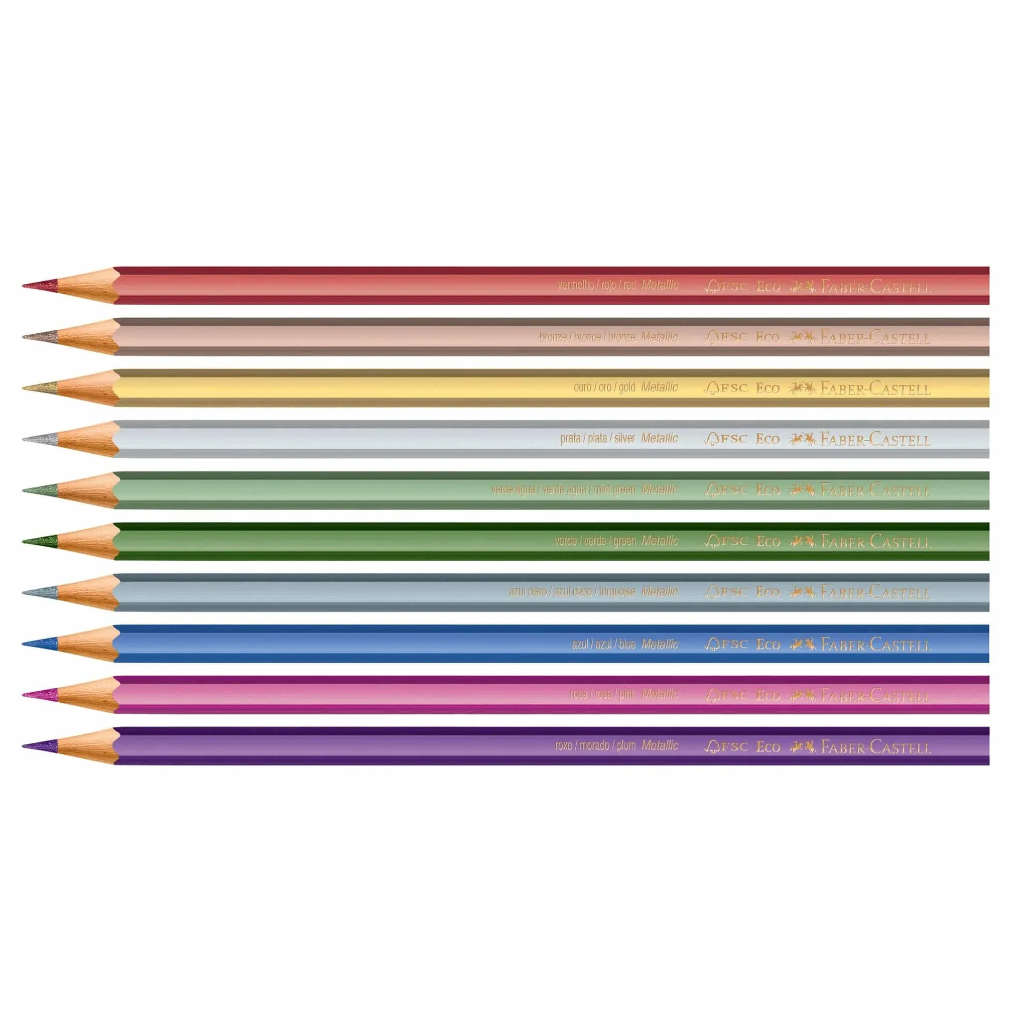 Metallic EcoPencils - 12 Pack - Faber-Castell