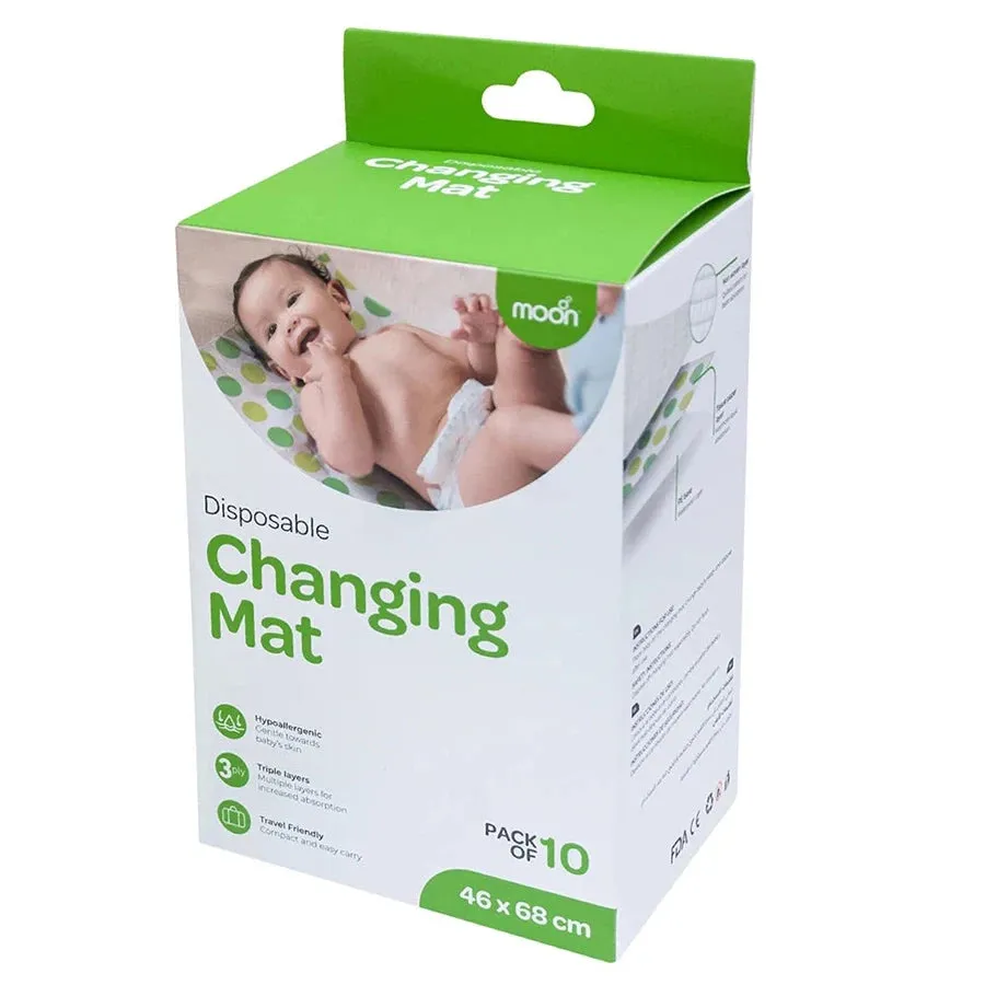 Moon Disposable Change Mat - 46 x 68 cm (Pack of 10)