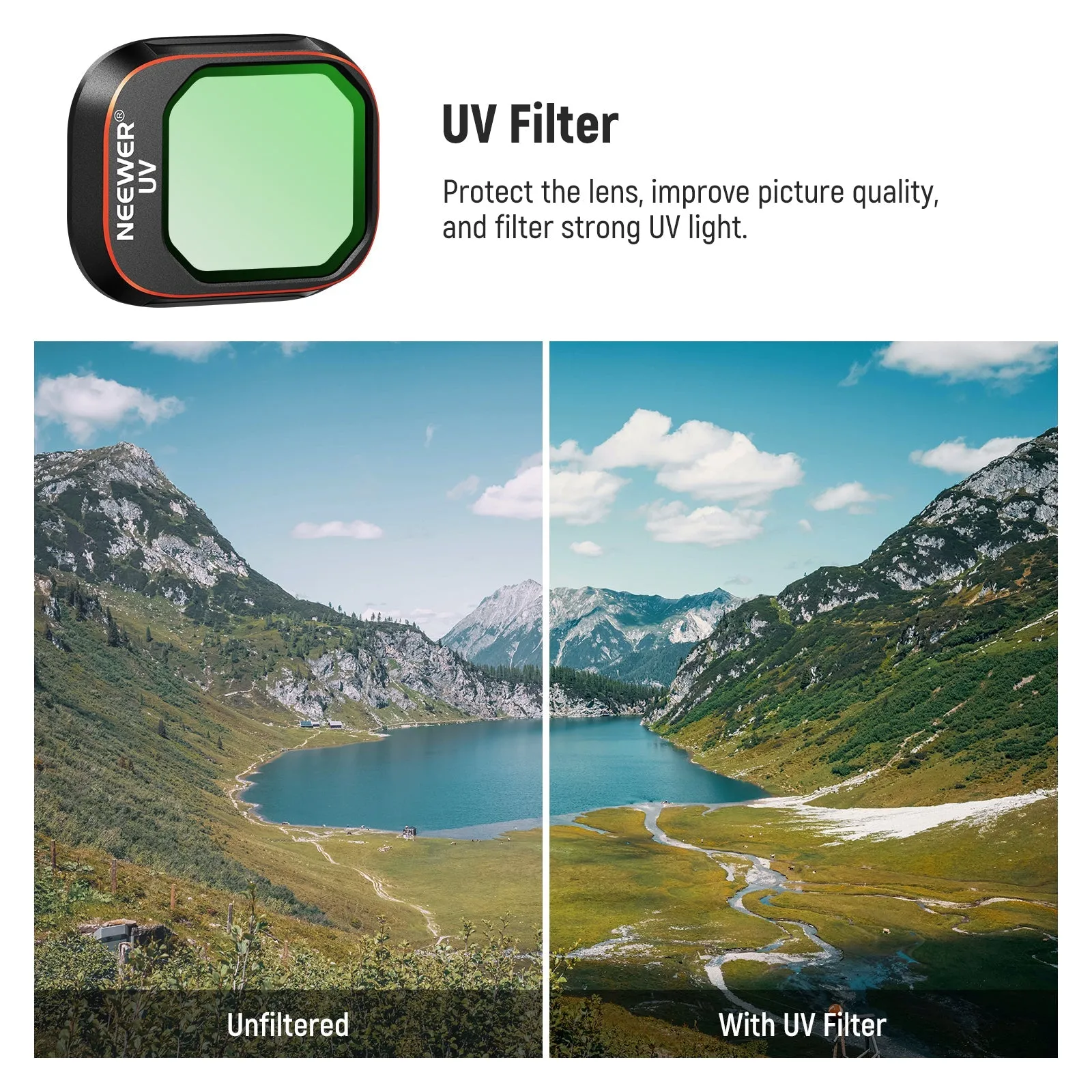 NEEWER 8 Pack ND Filters Set for Mini 4 Pro