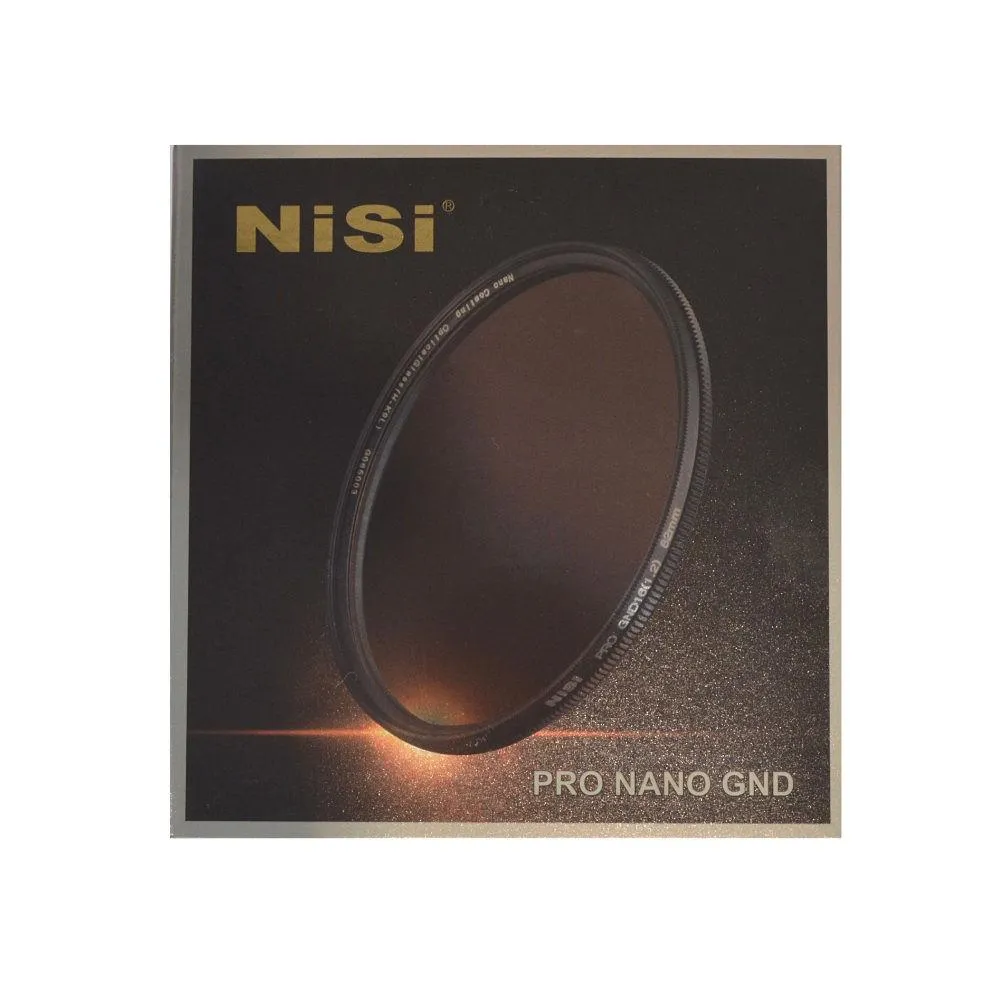 NiSi 82mm Nano Coating Graduated Neutral Density Filter GND16 1.2