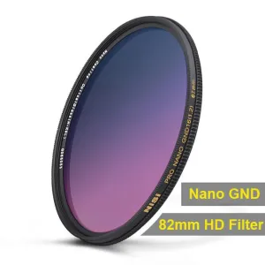 NiSi 82mm Nano Coating Graduated Neutral Density Filter GND16 1.2