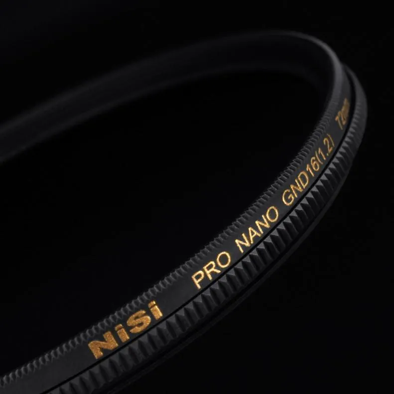 NiSi 82mm Nano Coating Graduated Neutral Density Filter GND16 1.2