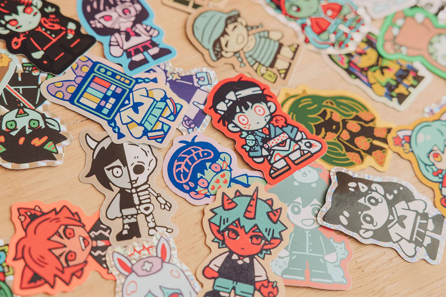OMOCAT Original Characters Acrylic Blocks