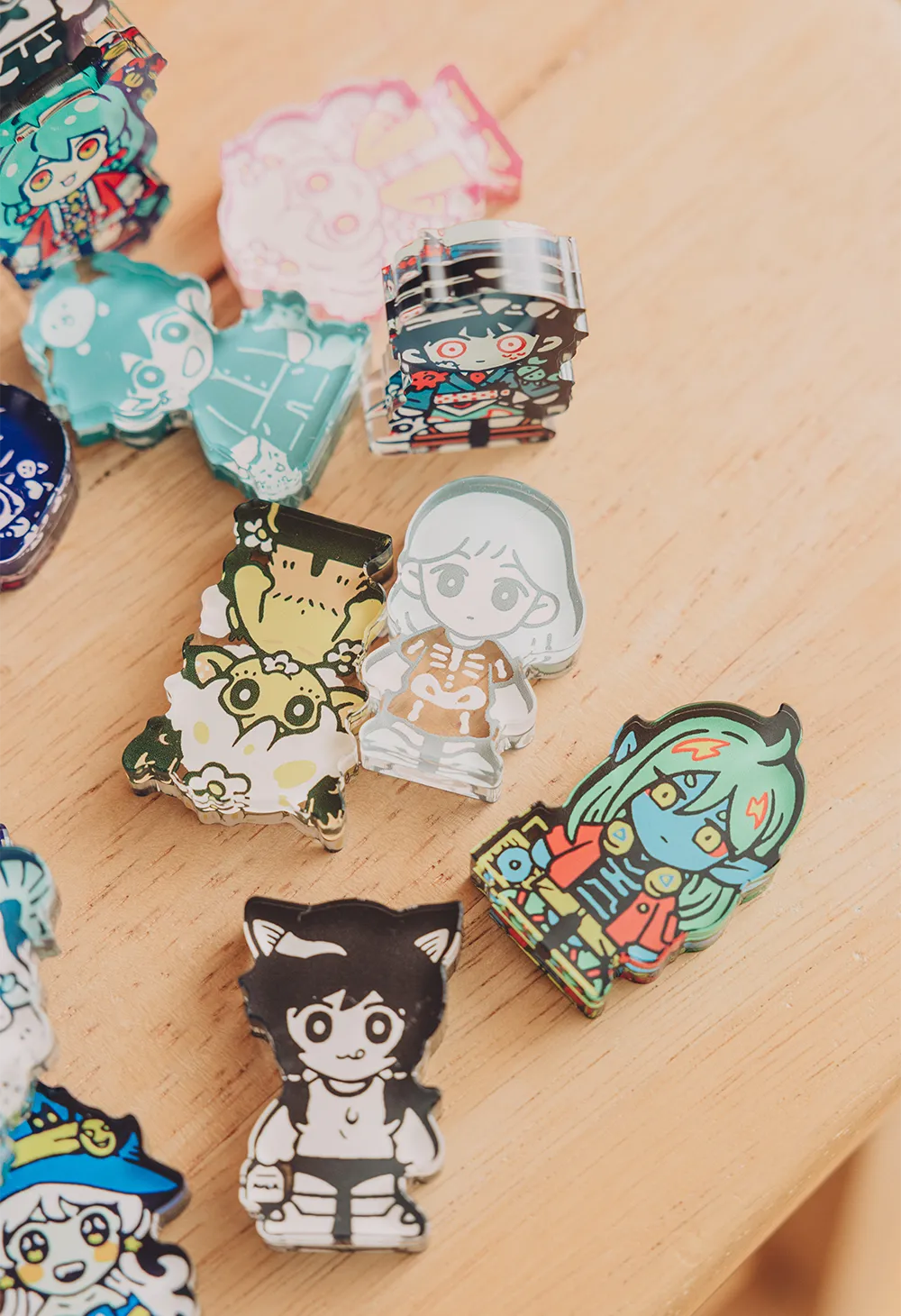 OMOCAT Original Characters Acrylic Blocks