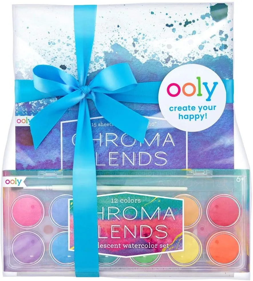 Pearlescent Watercolor Giftable