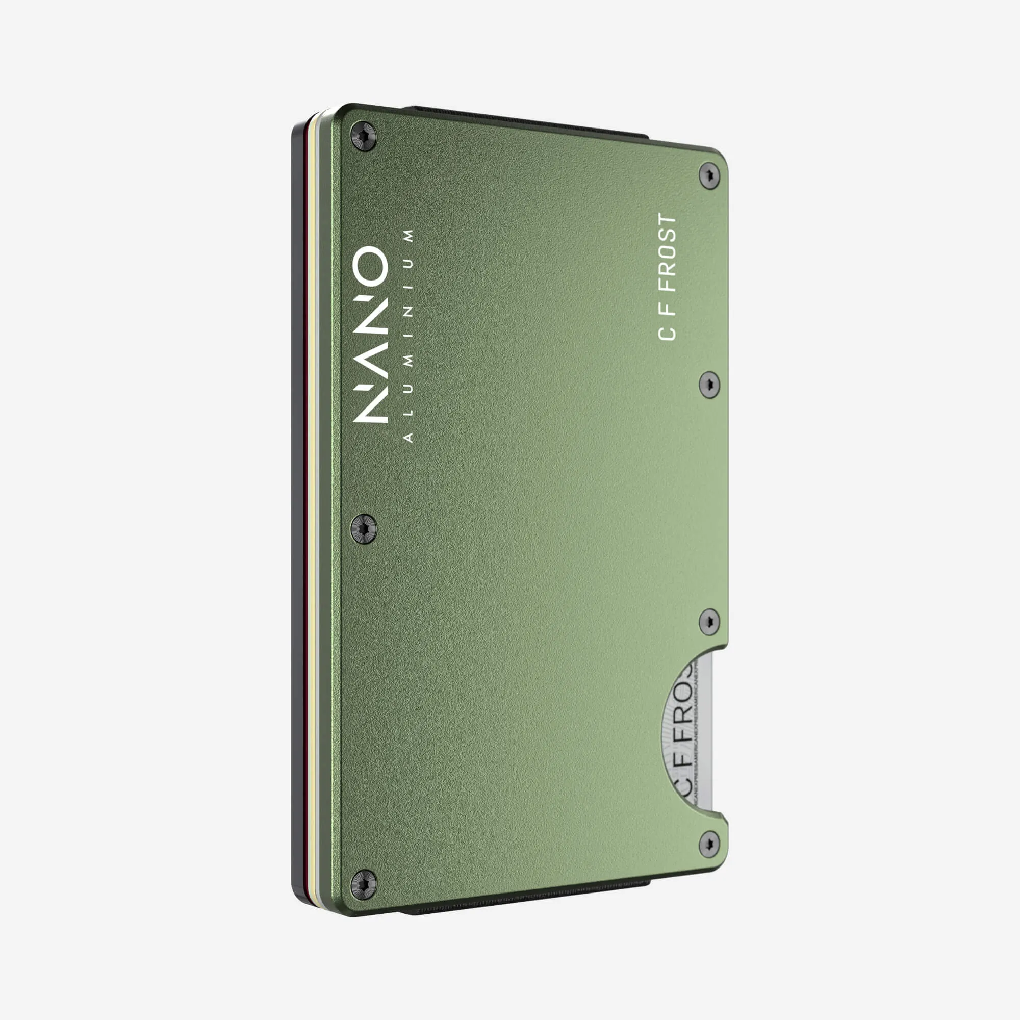 Personalised Cash Strap Wallet (Heritage Green)