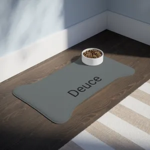 Personalized Dog Feeding Mats, Non Slip Bottom, Highly Absorbent, Polyester, FREE Shipping, Made in USA!!