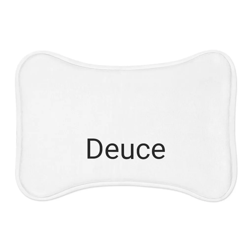 Personalized Dog Feeding Mats, Non Slip Bottom, Highly Absorbent, Polyester, FREE Shipping, Made in USA!!