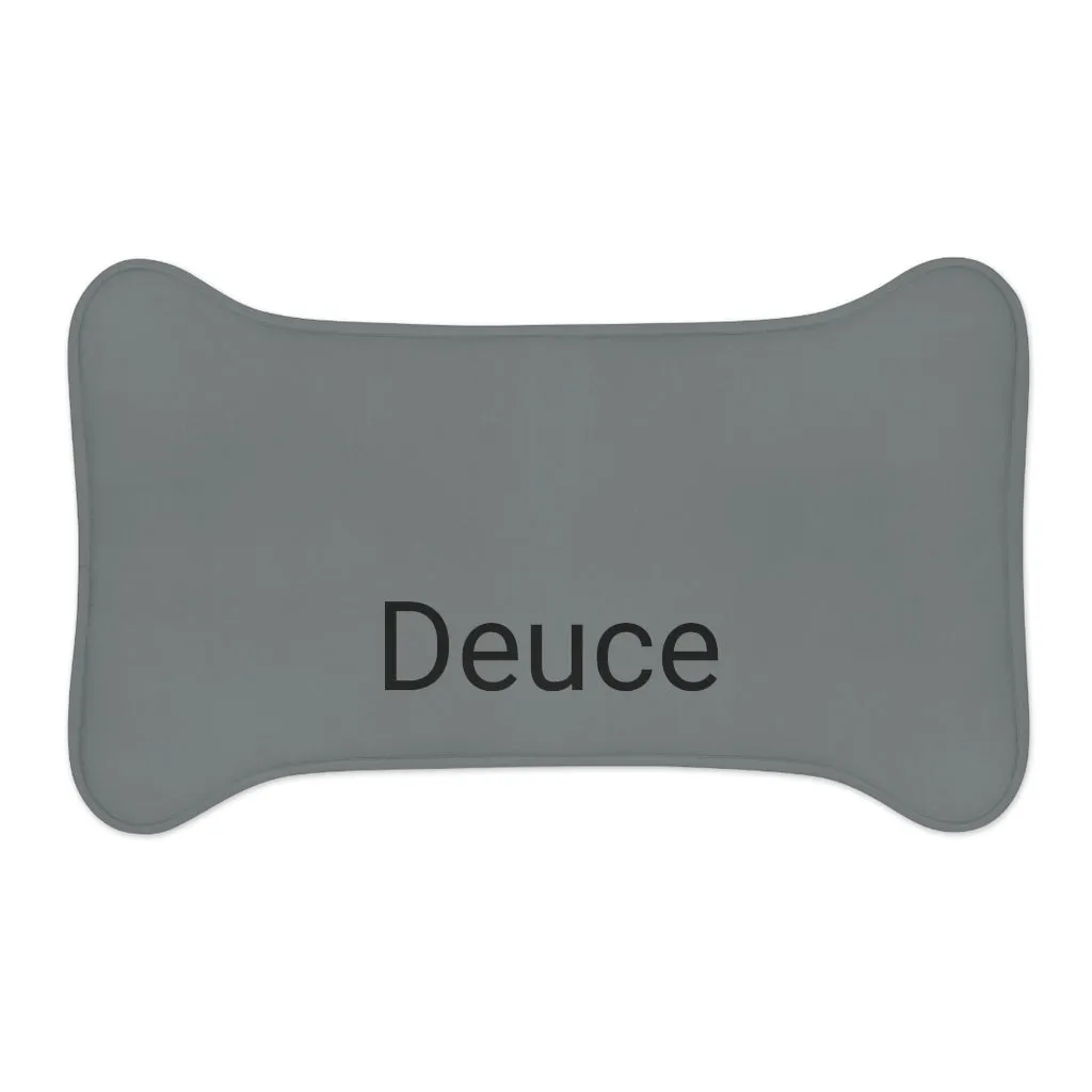 Personalized Dog Feeding Mats, Non Slip Bottom, Highly Absorbent, Polyester, FREE Shipping, Made in USA!!