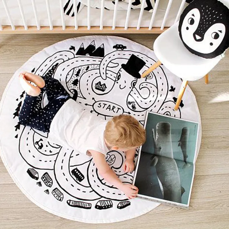 Play Mat Octopus White