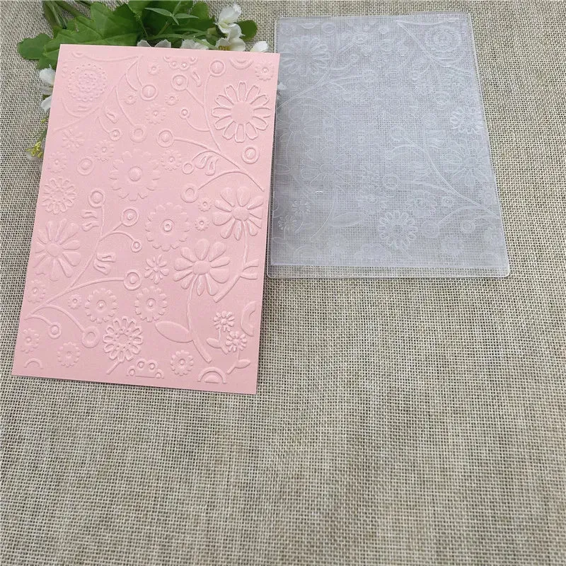 Poppy Crafts Embossing Folder #259 - Sweet Flowers