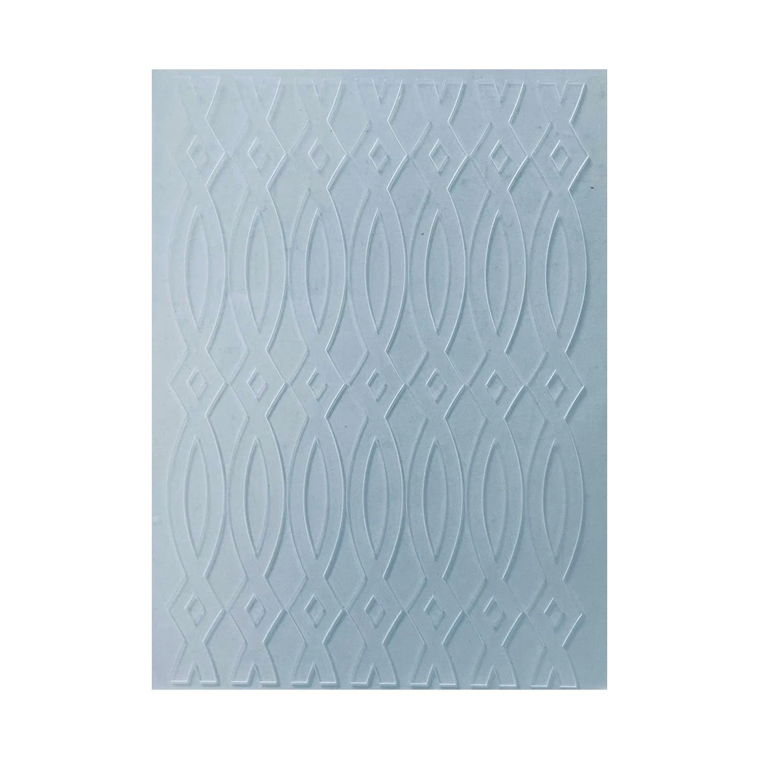 Poppy Crafts Embossing Folder #294 - Weaved into Diamonds