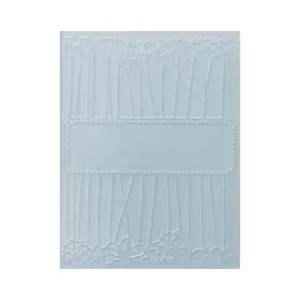 Poppy Crafts Embossing Folder #302 - Floral Banner