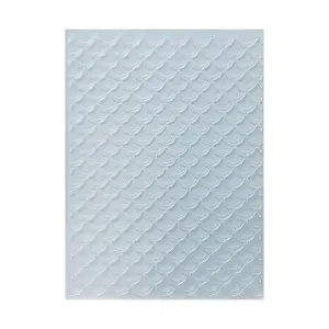 Poppy Crafts Embossing Folder #303 - Mermaid Scales