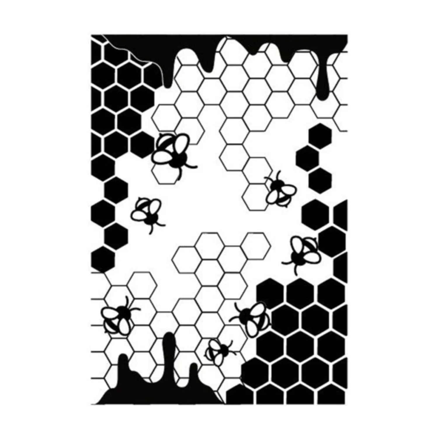 Poppy Crafts Embossing Folder #327 - Colony