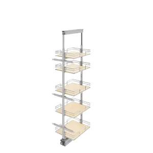 Rev-A-Shelf / 5258-14-MP / Adjustable Solid Surface Pantry System for Tall Pantry Cabinets