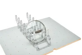 Rev-A-Shelf Chrome Drawer Lid Divider 5DLD-1-CR