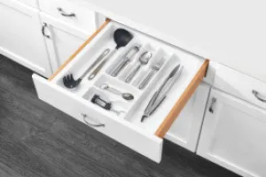 Rev-A-Shelf Gloss Cutlery #4 White Ind Pk GCT-4W-52