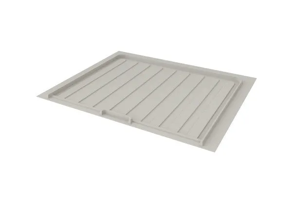 Rev-A-Shelf Grey Flexible Drip Tray 39"-42" Sink Base SBDTF-3942-14-1