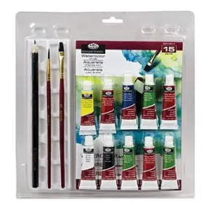 Royal Brush - Clamshell Art Sets Watercolor 14 Pieces*