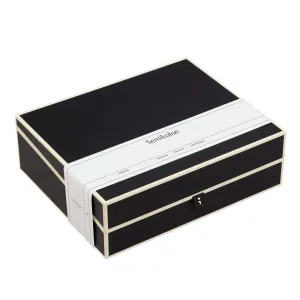 Semikolon Document Storage Box - Black (Ì)