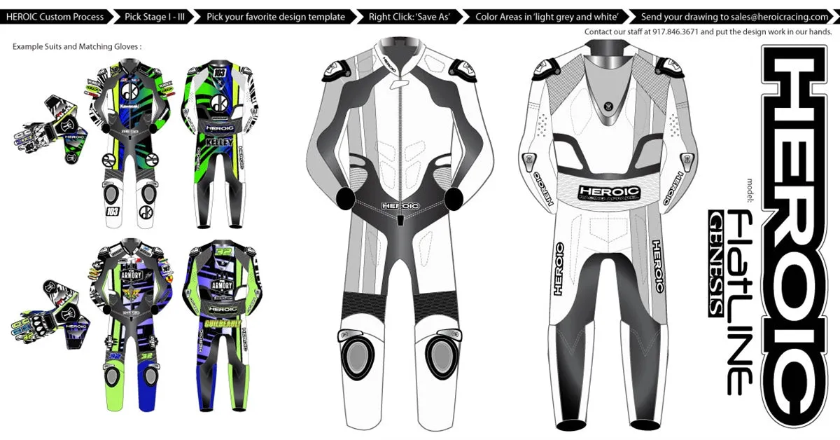 SU HEROIC STAGE III CUSTOM Professional Race Suit