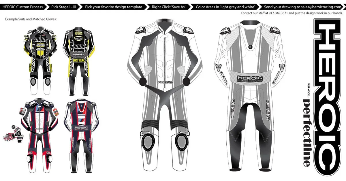 SU HEROIC STAGE III CUSTOM Professional Race Suit