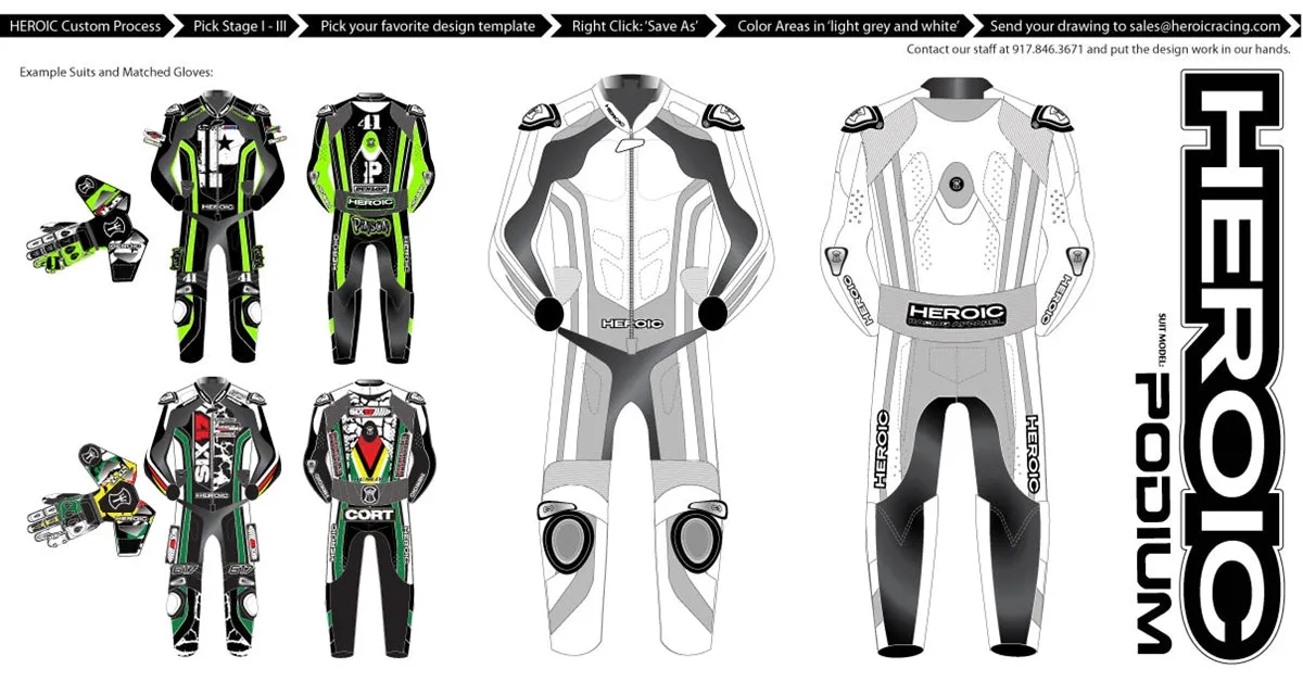 SU HEROIC STAGE III CUSTOM Professional Race Suit