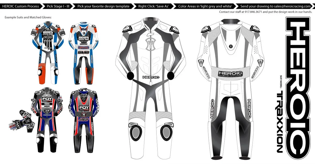 SU HEROIC STAGE III CUSTOM Professional Race Suit