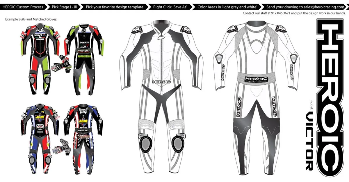 SU HEROIC STAGE III CUSTOM Professional Race Suit