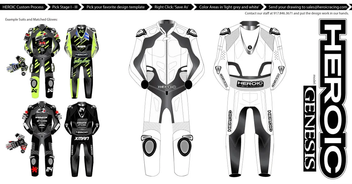 SU HEROIC STAGE III CUSTOM Professional Race Suit