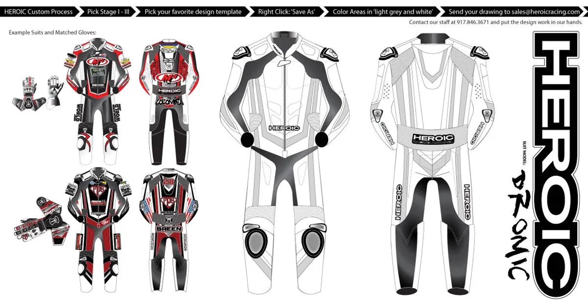 SU HEROIC STAGE III CUSTOM Professional Race Suit