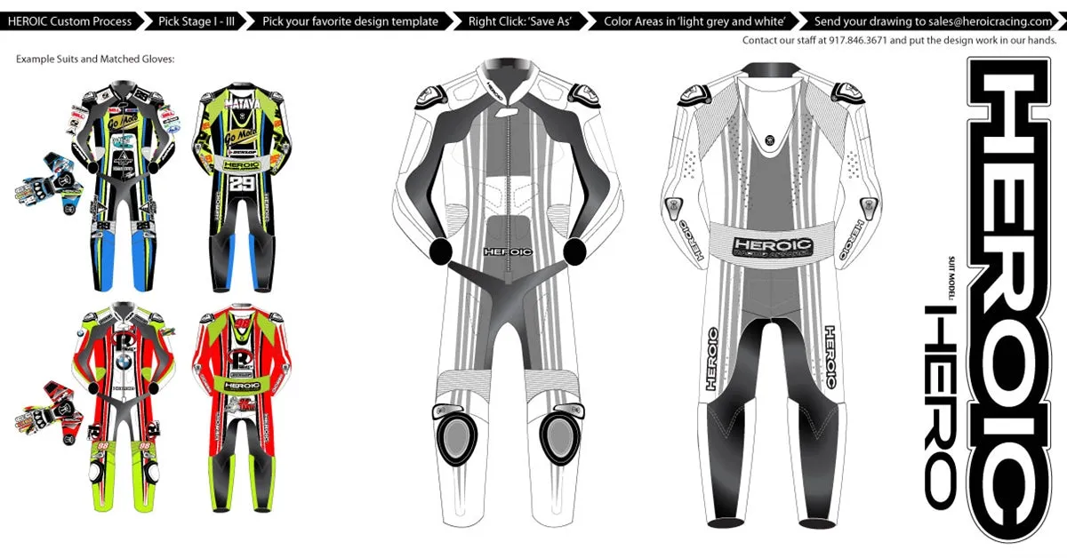 SU HEROIC STAGE III CUSTOM Professional Race Suit