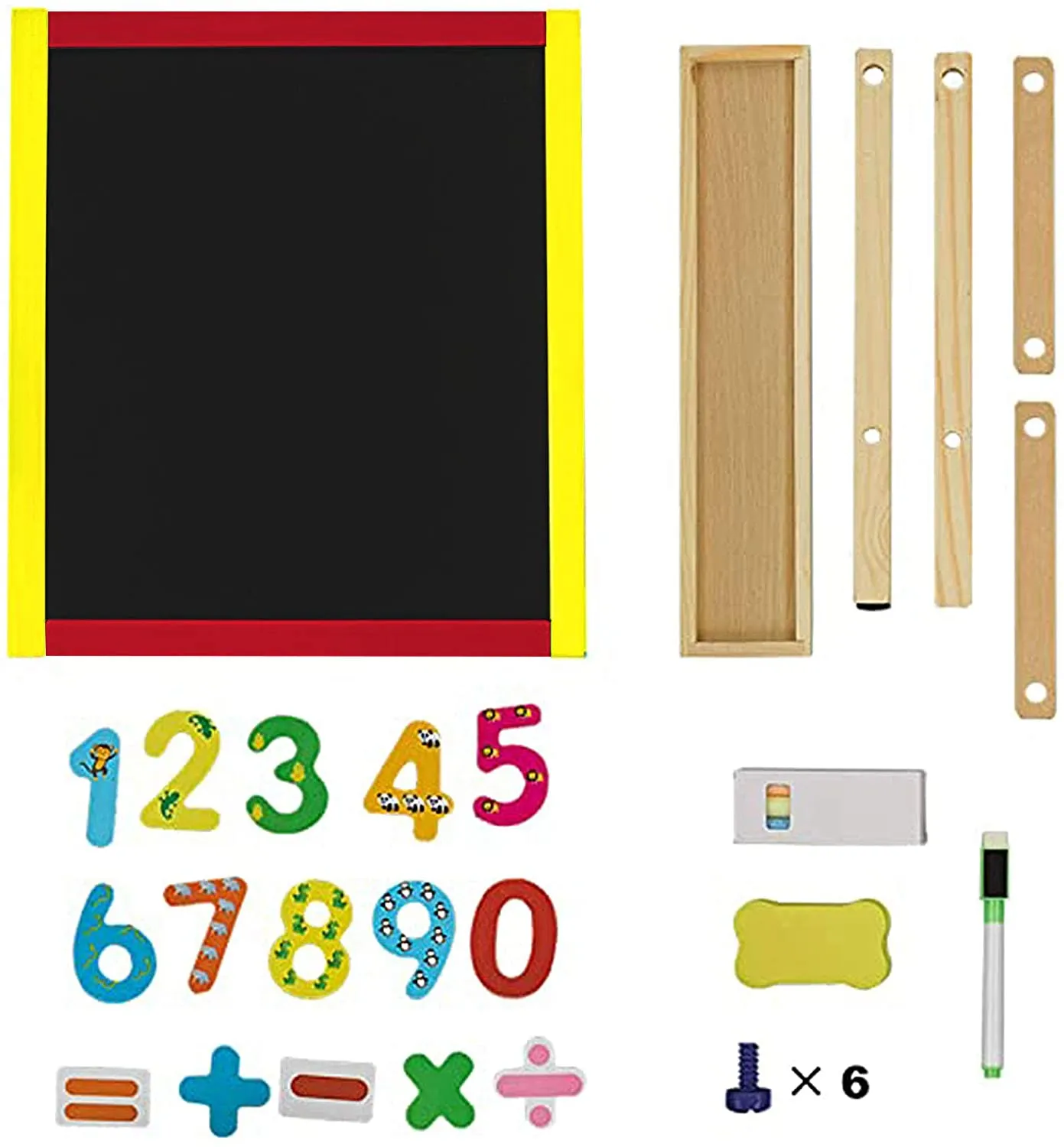 Tabletop Art Easel, Yellow