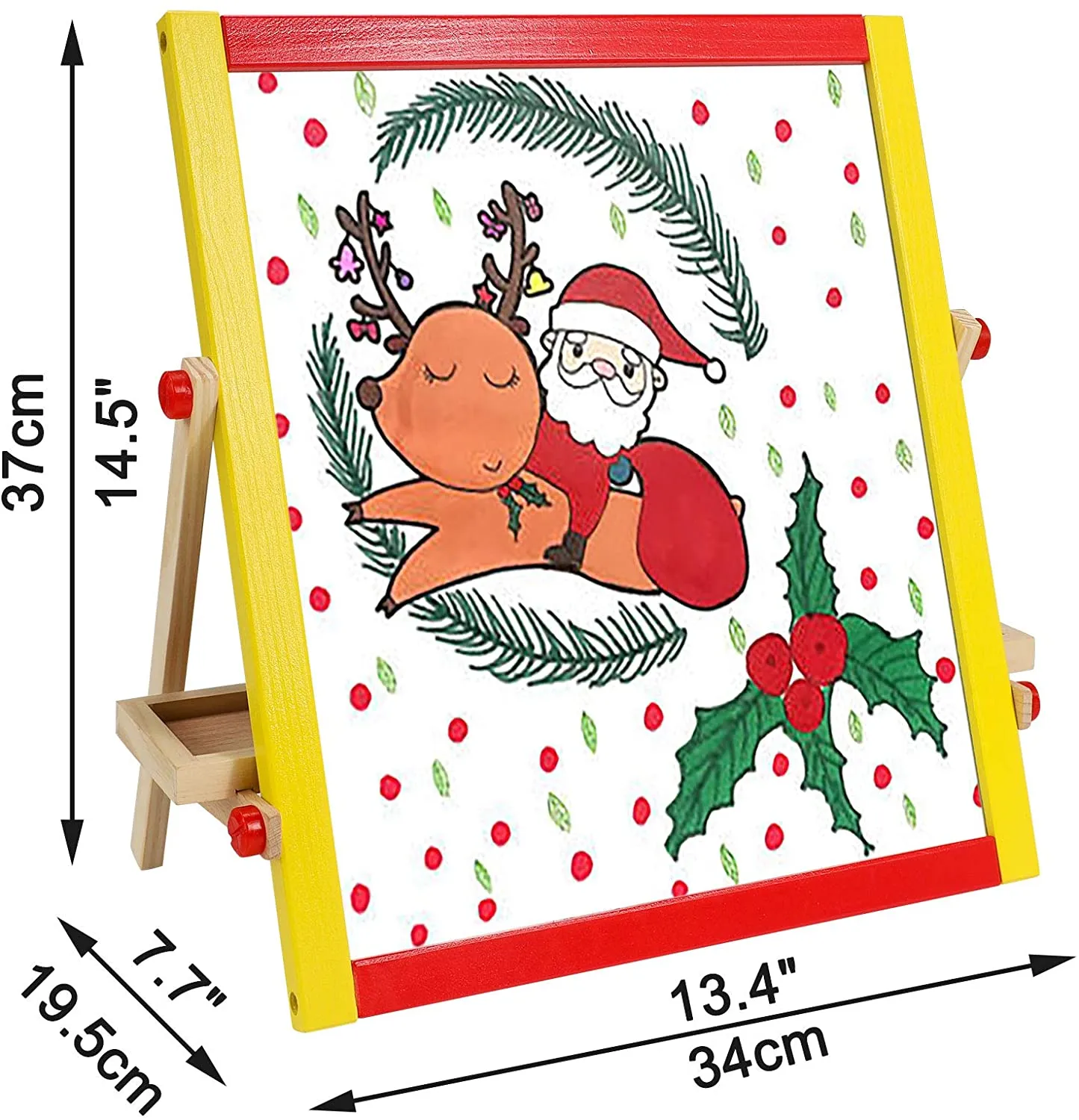 Tabletop Art Easel, Yellow