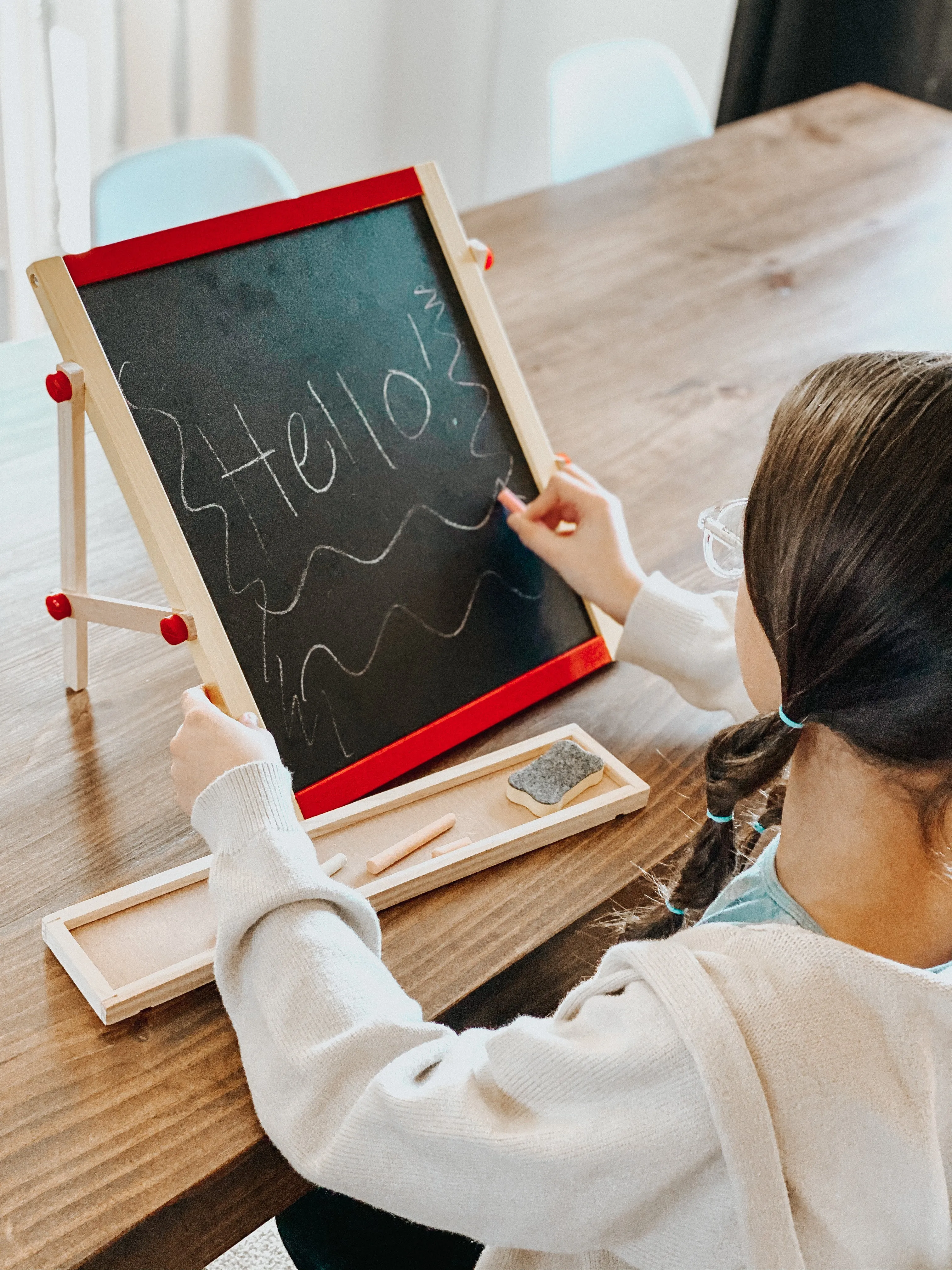 Tabletop Art Easel, Yellow
