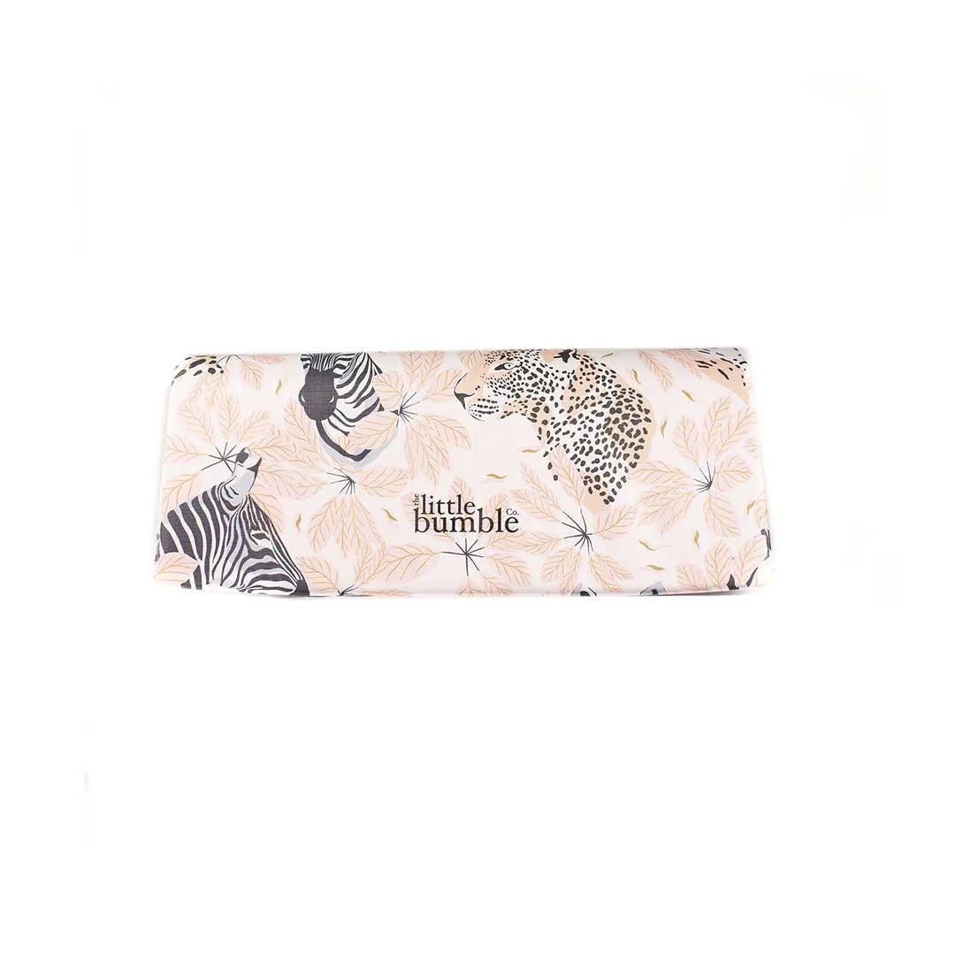The Little Bumble Co. Travel Changing Mat - Safari - Pink
