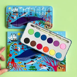 Under the Sea Watercolors and Paper