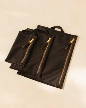 Zip Pouch Set in Nylon