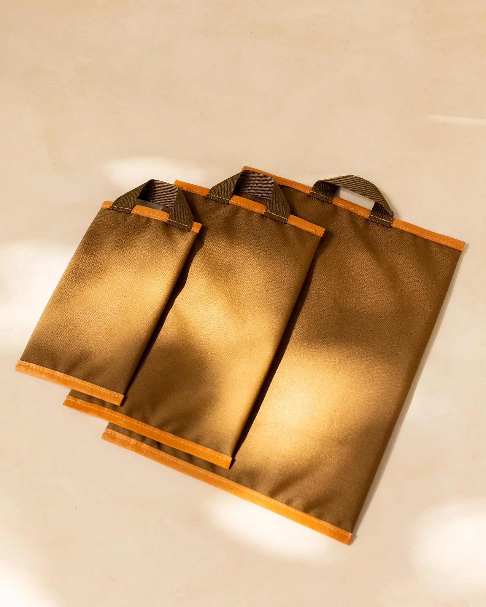 Zip Pouch Set in Nylon