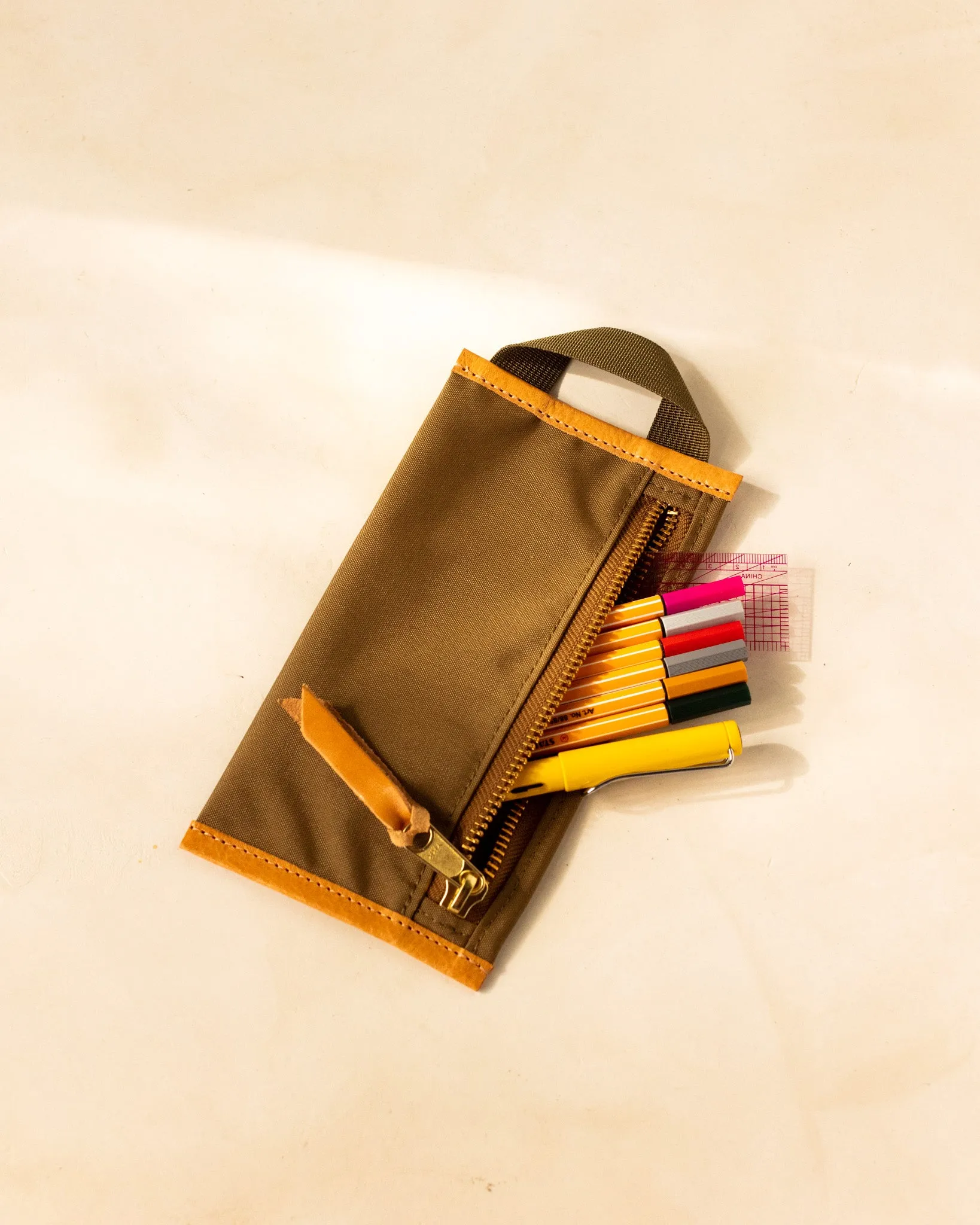 Zip Pouch Set in Nylon
