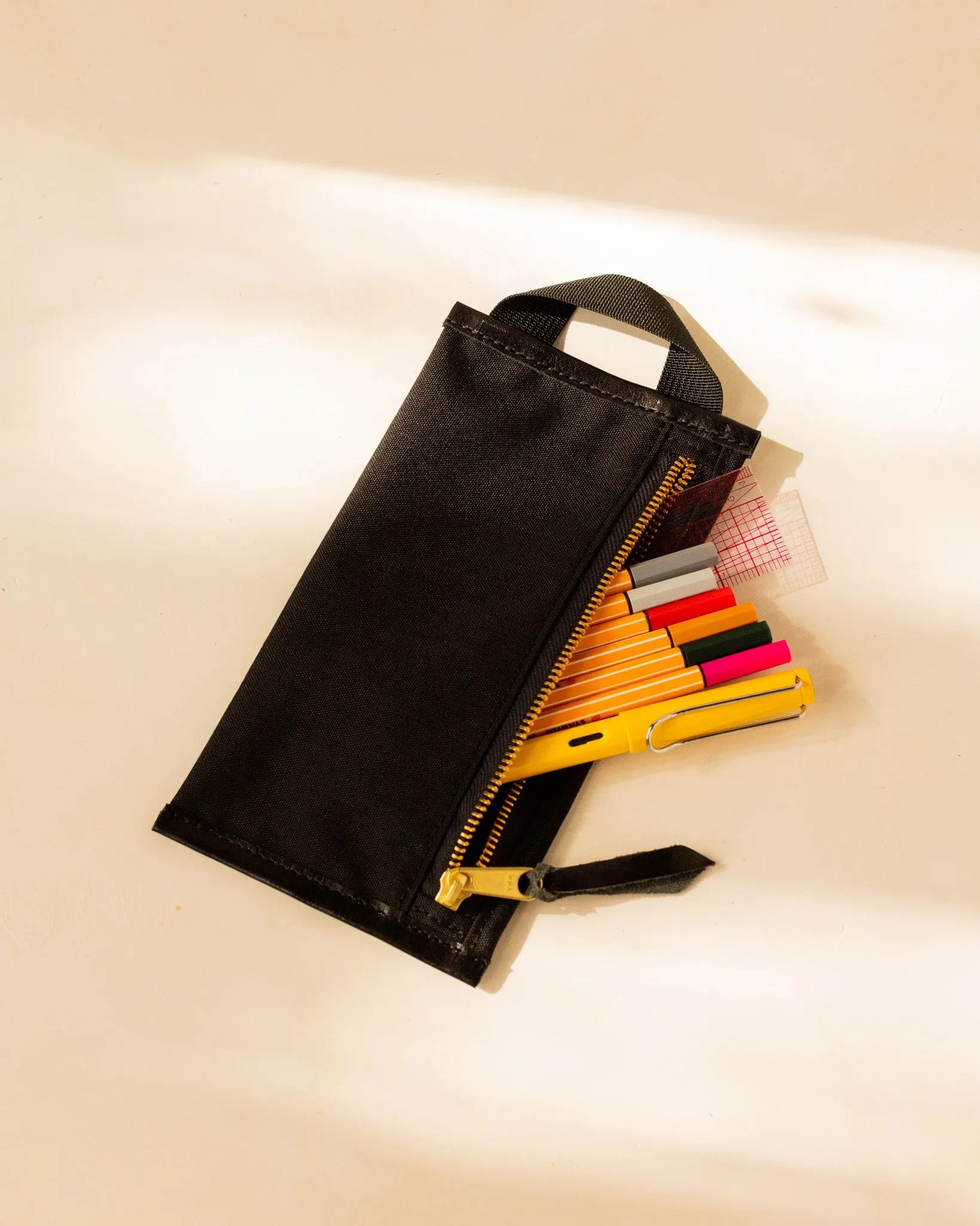 Zip Pouch Set in Nylon